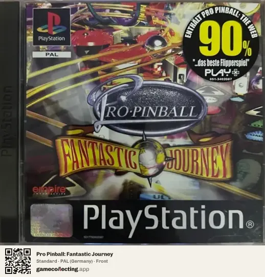Pro Pinball: Fantastic Journey PlayStation, Germany box front