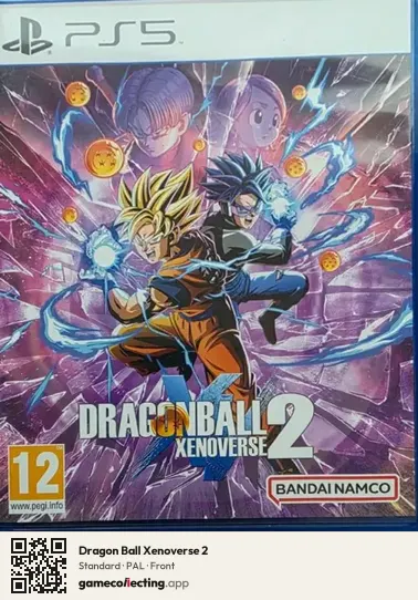 Dragon Ball Xenoverse 2 PlayStation 5, PAL box front