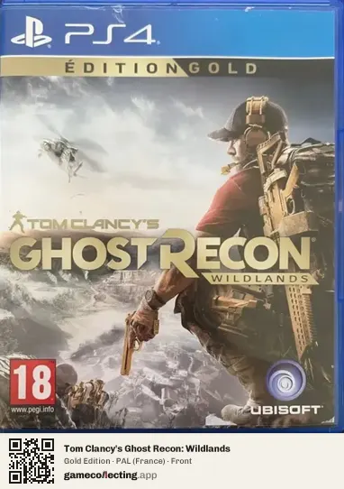 Tom Clancy's Ghost Recon: Wildlands PlayStation 4, France box front