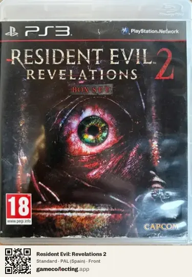 Resident Evil: Revelations 2 PlayStation 3, Spain box front