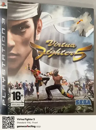 Virtua Fighter 5 PlayStation 3, PAL box front