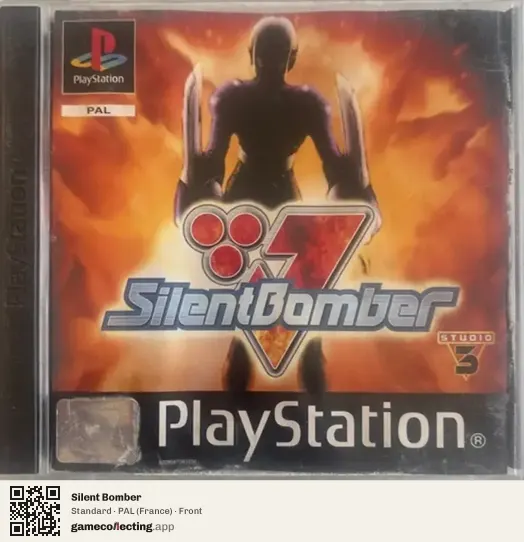 Silent Bomber PlayStation, France box front