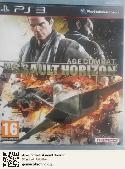 Ace Combat: Assault Horizon PlayStation 3, PAL box front