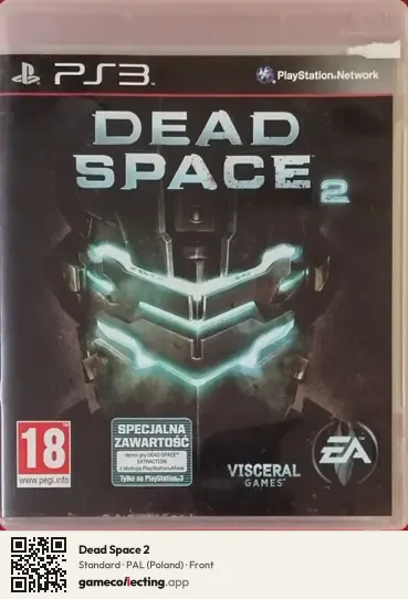 Dead Space 2 PlayStation 3, Poland box front