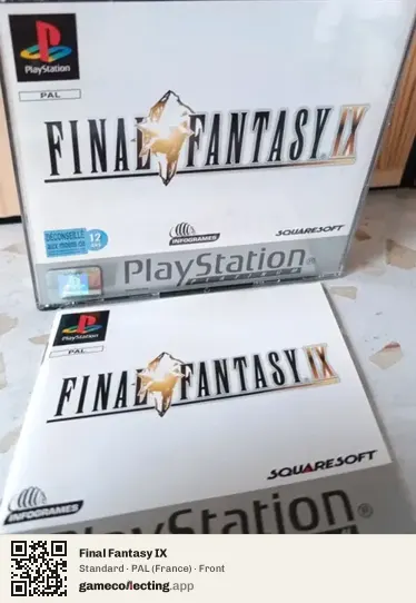 Final Fantasy IX PlayStation, France box front