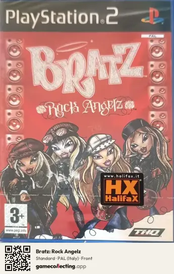Bratz: Rock Angelz PlayStation 2, Italy box front