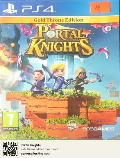 Portal Knights PlayStation 4, PAL box front