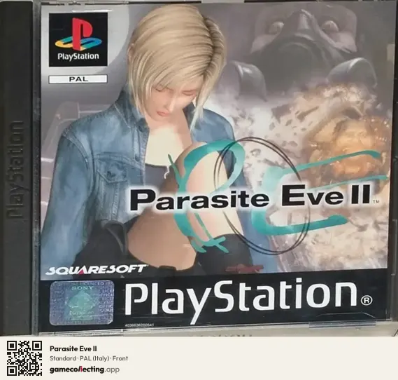 Parasite Eve II PlayStation, Italy box front