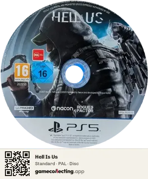 Hell Is Us PlayStation 5, PAL disc