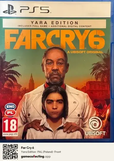 Far Cry 6 PlayStation 5, Poland box front