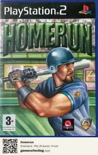 Homerun PlayStation 2, France box front