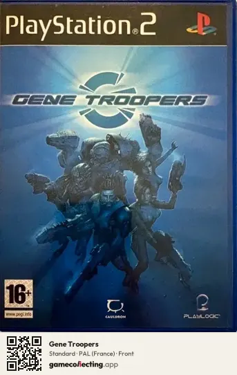 Gene Troopers PlayStation 2, France box front