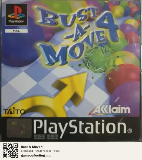 Bust-A-Move 4 PlayStation, France box front