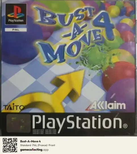 Bust-A-Move 4 PlayStation, France box front