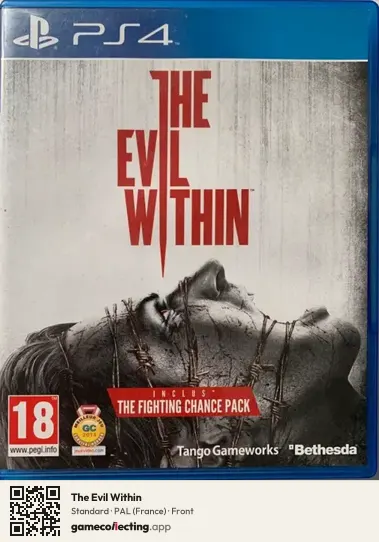 The Evil Within PlayStation 4, France box front