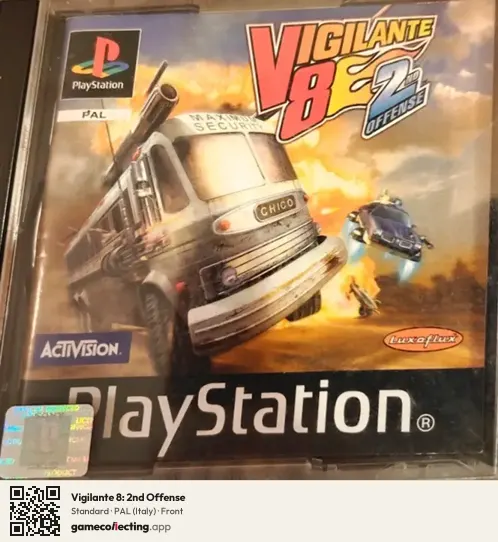 Vigilante 8: 2nd Offense PlayStation, Italy box front