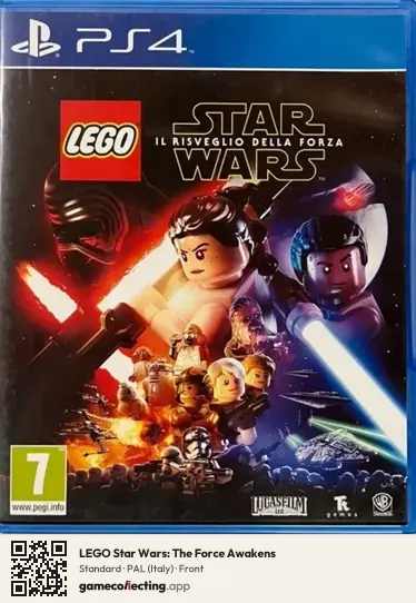 LEGO Star Wars: The Force Awakens PlayStation 4, Italy box front