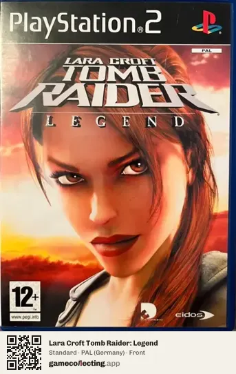 Lara Croft Tomb Raider: Legend PlayStation 2, Germany box front