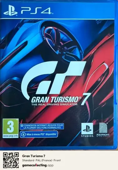 Gran Turismo 7 PlayStation 4, France box front