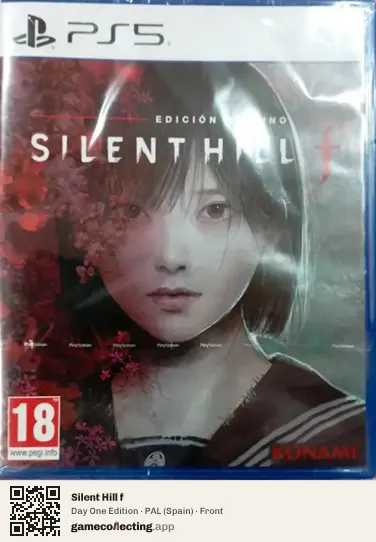 Silent Hill f PlayStation 5, Spain box front