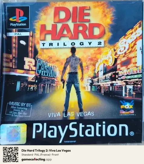 Die Hard Trilogy 2: Viva Las Vegas PlayStation, France box front