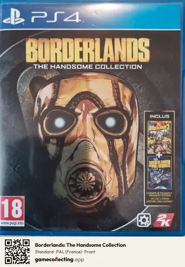 Borderlands: The Handsome Collection PlayStation 4, France box front