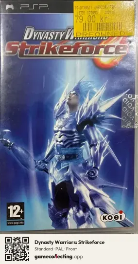 Dynasty Warriors: Strikeforce PlayStation Portable, PAL box front