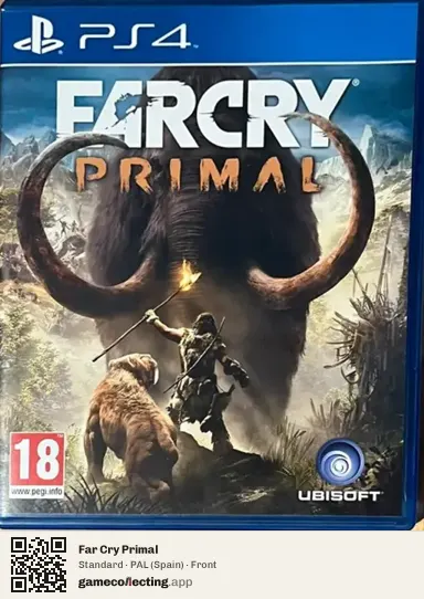 Far Cry Primal PlayStation 4, Spain box front