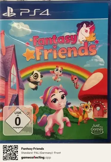 Fantasy Friends PlayStation 4, Germany box front