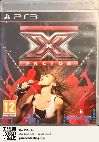 The X Factor PlayStation 3, France box front