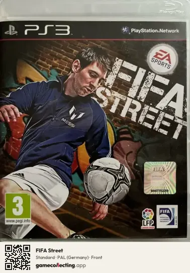 FIFA Street PlayStation 3, Germany box front