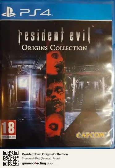 Resident Evil: Origins Collection PlayStation 4, France box front