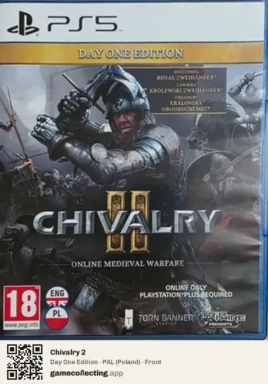 Chivalry 2 PlayStation 5, Poland box front