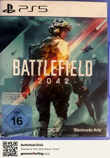 Battlefield 2042 PlayStation 5, Germany box front