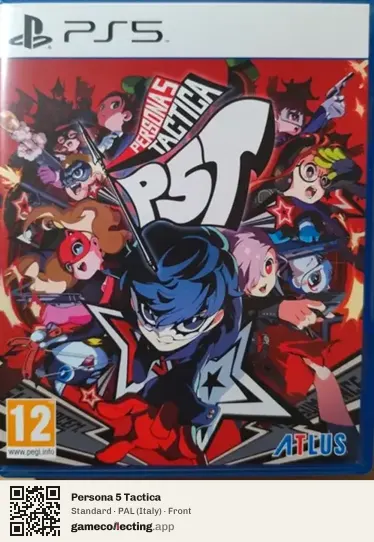 Persona 5 Tactica PlayStation 5, Italy box front