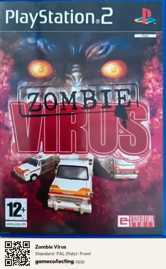 Zombie Virus PlayStation 2, Italy box front