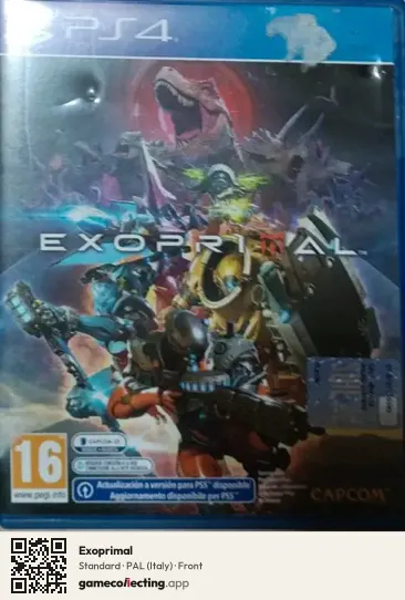 Exoprimal PlayStation 4, Italy box front