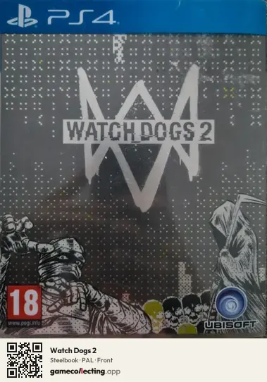 Watch Dogs 2 PlayStation 4, PAL box front