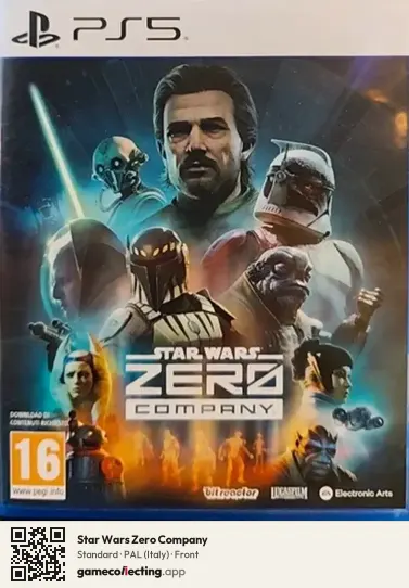 Star Wars Zero Company PlayStation 5, Italy box front