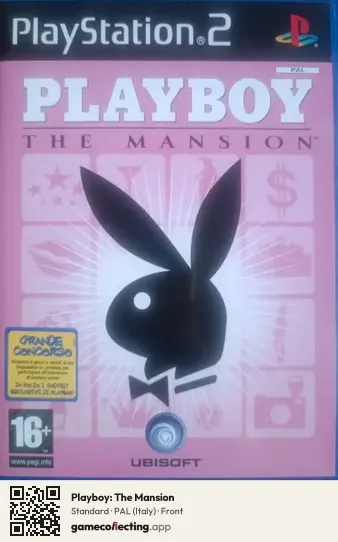 Playboy: The Mansion PlayStation 2, Italy box front