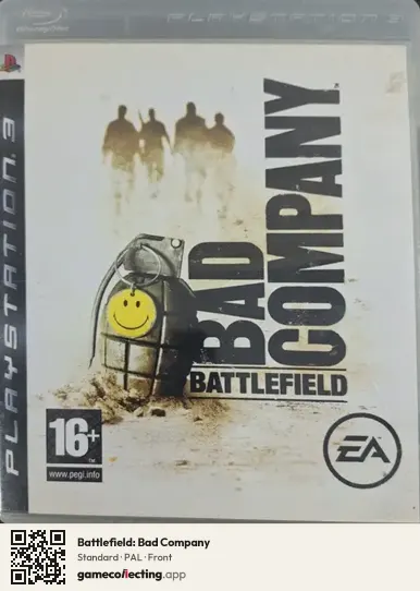 Battlefield: Bad Company PlayStation 3, PAL box front