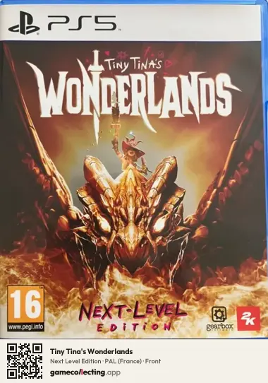 Tiny Tina's Wonderlands PlayStation 5, France box front