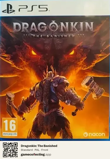 Dragonkin: The Banished PlayStation 5, PAL box front