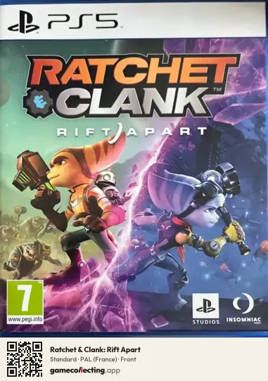 Ratchet & Clank: Rift Apart PlayStation 5, France box front