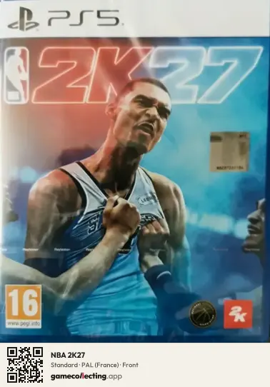 NBA 2K27 PlayStation 5, France box front
