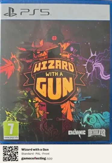 Wizard with a Gun PlayStation 5, PAL box front