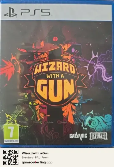 Wizard with a Gun PlayStation 5, PAL box front
