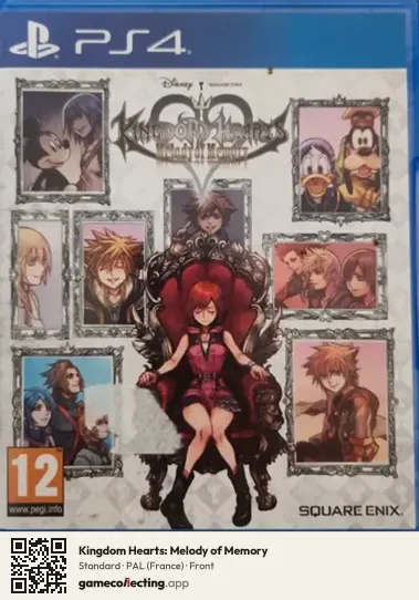 Kingdom Hearts: Melody of Memory PlayStation 4, France box front