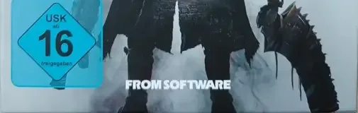 Bloodborne, the USK square on its front