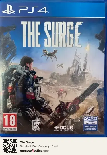 The Surge PlayStation 4, Germany box front